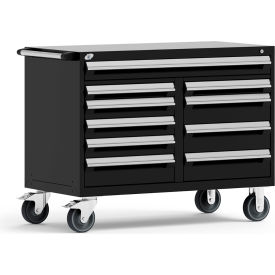 Rousseau Metal® Mobile Cabinet 10 Multi Drawers 48