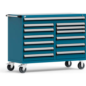 Rousseau Metal 13 Drawer Mobile Multi-Drawer Cabinet - 60