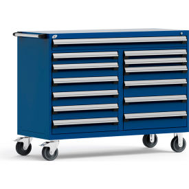 Rousseau Metal 13 Drawer Mobile Multi-Drawer Cabinet - 60