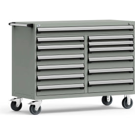 Rousseau Metal 13 Drawer Mobile Multi-Drawer Cabinet - 60
