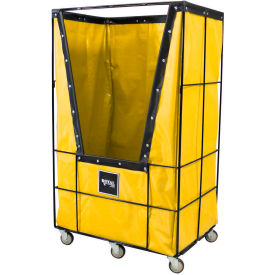 Royal Basket Trucks® Bulk Wire Truck 40 Cu Ft Yellow Vinyl R48-YYX-BWE-4UNN