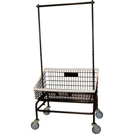 Royal Basket Trucks® Wire Cart Large Tapered Double Hanger R33-BKX-Y2A-5UNN