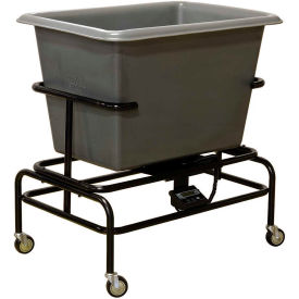 Royal Basket Trucks® Poly Scale Cart 6 Bu Gray - R06-GRX-STA-3UNN R06-GRX-STA-3UNN