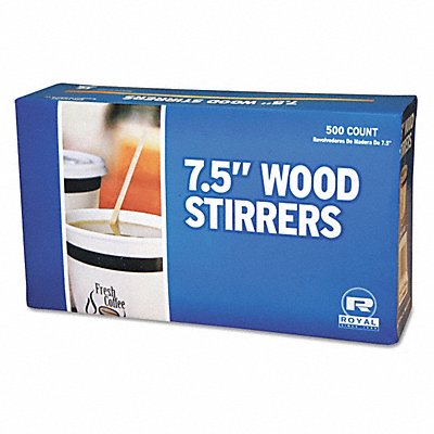 Wood Coffe Stirrers 7.5 Wdg PK5000 MPN:RPP R825