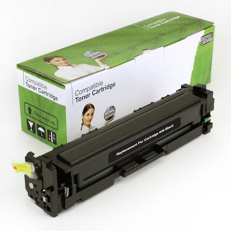 Refurbished Compatible Toner For Canon 046, Black, 2.2K VL MPN:046BK