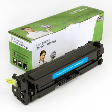 Refurbished Compatible Toner For Canon 046, Cyan, 2.3K VL MPN:046C
