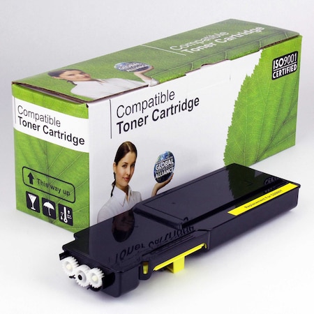 Toner For C2660, Yellow, 4K Pages MPN:2K1VC