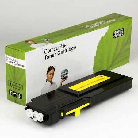 Toner For C3760, Yellow, 9K Pages MPN:331-8430