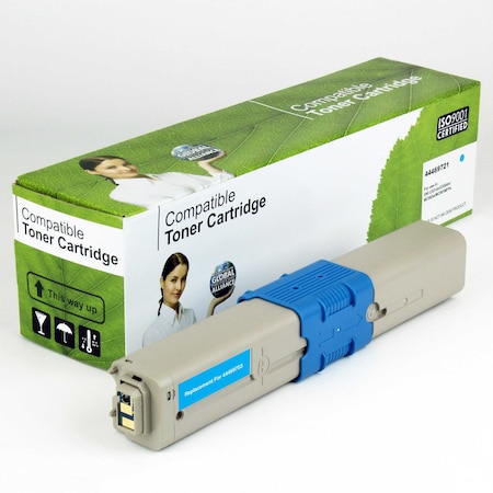 Toner For C330 44469703, Cyan, 3K Pages MPN:44469703