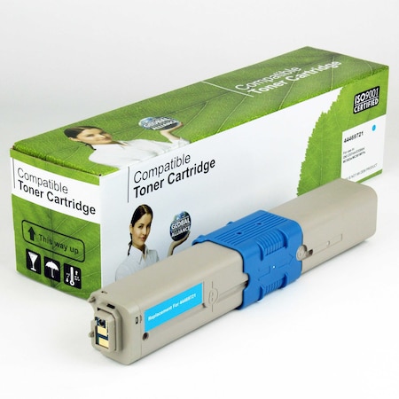 Toner For C530 44469721, Cyan, 5K Pages MPN:44469721