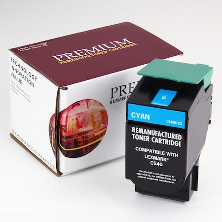 Toner For C540H1CG, Cyan, 2K Pages MPN:C540H1CG