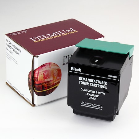 Toner For C540H1KG, Black, 2.5K Pages MPN:C540H1KG
