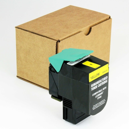 Toner For C540H1YG, Yellow, 2K Pages MPN:C540H1YG