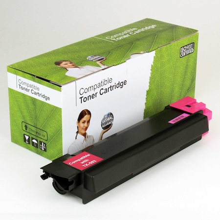 Refurbished Compatible Toner For TK592, Magenta, 5K Pages MPN:TK-592