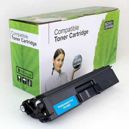 Refurbished Compatible Toner For Brother TN439C, Cyan, 9K VL MPN:TN-439C