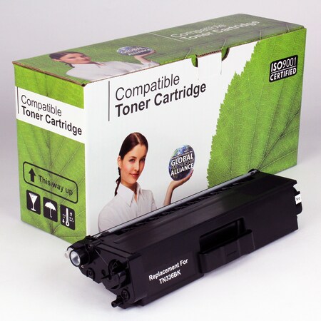 Toner For TN336BK, Black, 4K Pages MPN:TN336BK