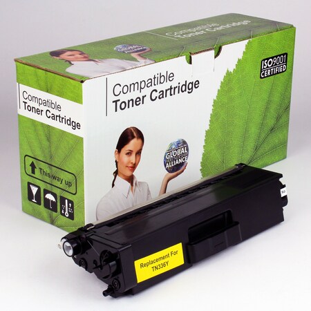 Refurbished Compatible Toner For TN336Y, Yellow, 3.5K Pages MPN:TN336Y