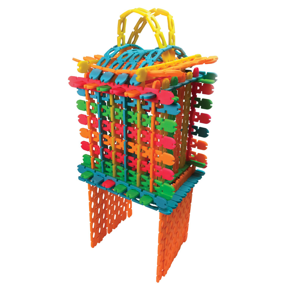 Roylco Structure Sticks Building Set, Assorted Colors, Pack Of 400 Sticks MPN:R-60765