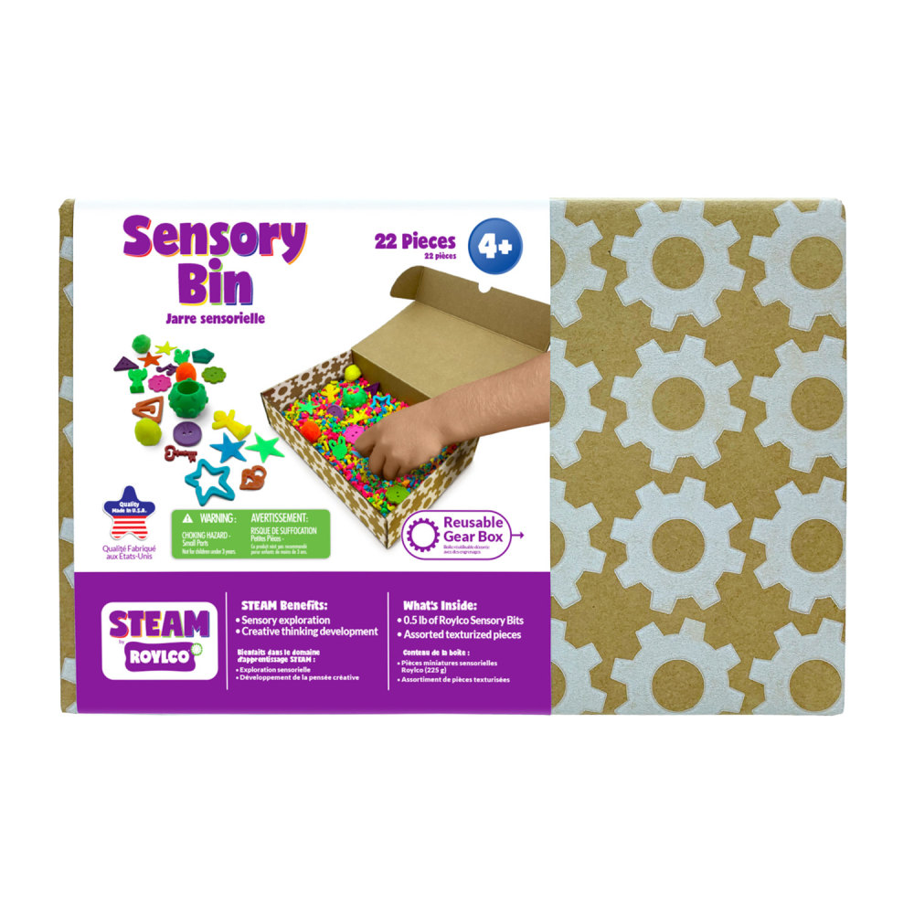 Roylco STEAM Sensory Bin, Multicolor, Grade K To 3 MPN:R-20307