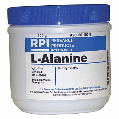 L-Alanine USP Grade 100g MPN:A20060-100.0