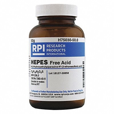 HEPES Free Acid 50g MPN:H75030-50.0
