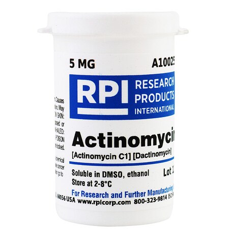 Actinomycin D, 5mg MPN:A10025-0.005