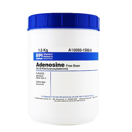 Adenosine, Free Base, 1.5kg MPN:A10050-1500.0