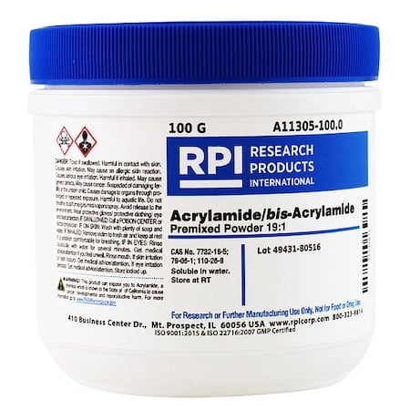 Acrylamide/bis-Acryl, 29:1 Powder, 100g MPN:A11305-100.0