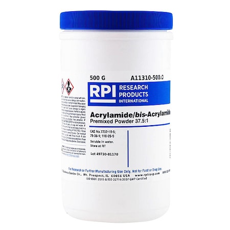 Acrylamide/bis-Acryl, 37.5:1 Powder, 500g MPN:A11310-500.0