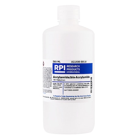 Acrylamide/bis-Acryl 19:1 Solution, 500mL MPN:A11400-500.0