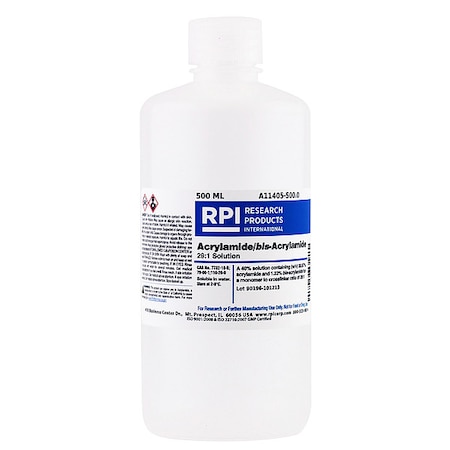 Acrylamide/bis-Acryl 29:1 Solution, 500mL MPN:A11405-500.0