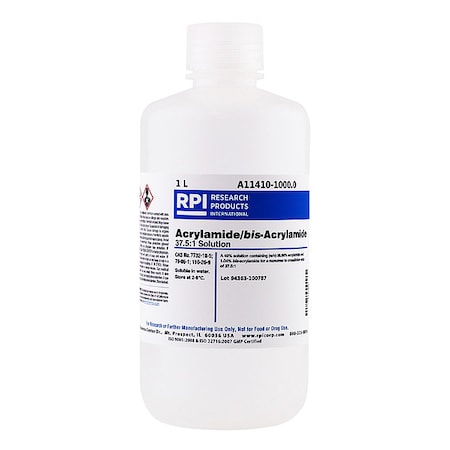 Acrylamide/bis-Acryl 37.5:1, 1000mL, Powdr MPN:A11410-1000.0