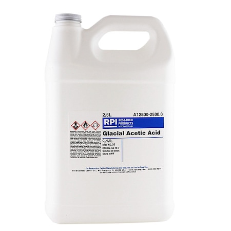 Acetic Acid, Glacial, 2.5L MPN:A12800-2500.0