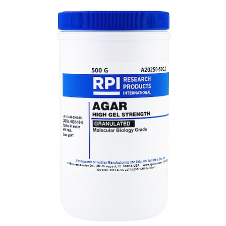 AGAR, Granulated, 500g MPN:A20250-500.0