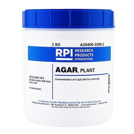AGAR, Plant, 1Kg MPN:A20400-1000.0