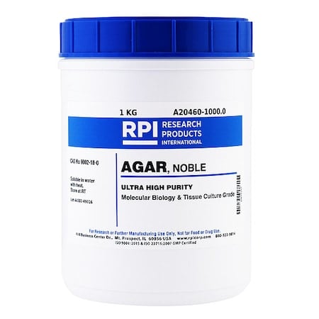 AGAR, Nobel, 1Kg MPN:A20460-1000.0