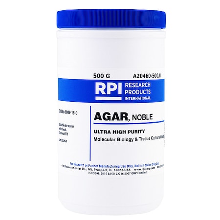 AGAR, Nobel, 500g MPN:A20460-500.0