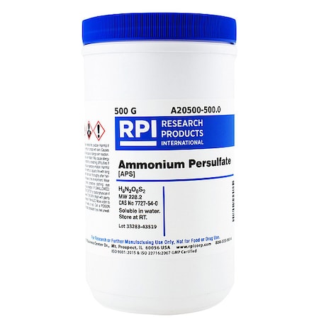 Ammonium Persulfate (APS), 500g MPN:A20500-500.0