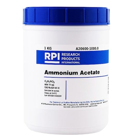 Ammonium Acetate, 1Kg MPN:A20600-1000.0