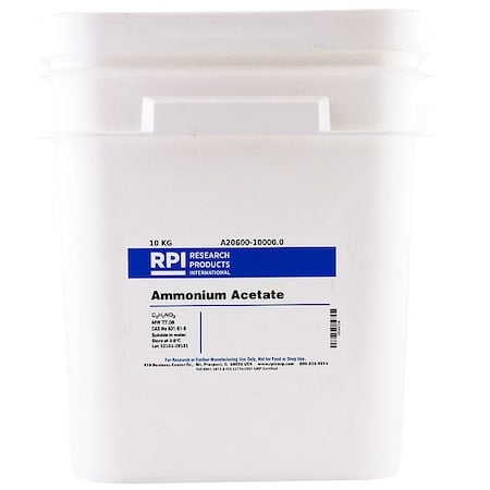 Ammonium Acetate, 10Kg MPN:A20600-10000.0