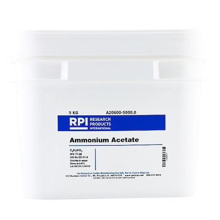 Ammonium Acetate, 5Kg MPN:A20600-5000.0