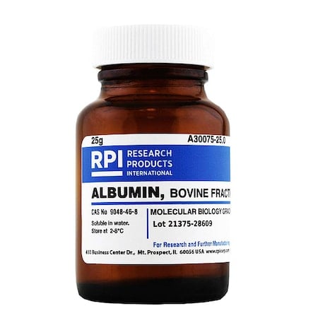 Albumin, Bovine Fraction V (BSA), 25g MPN:A30075-25.0
