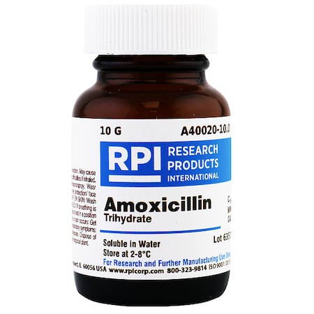 Amoxicillin, Trihydrate, 10g MPN:A40020-10.0