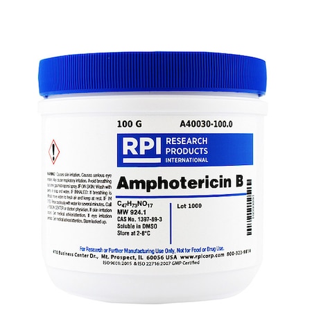 Amphotericin B, 100g MPN:A40030-100.0