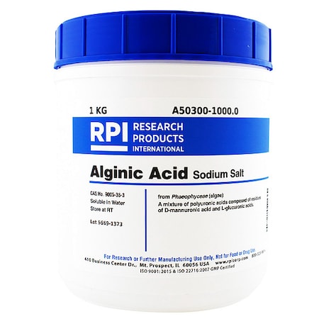 Alginic Acid, Sodium Salt, 1kg MPN:A50300-1000.0