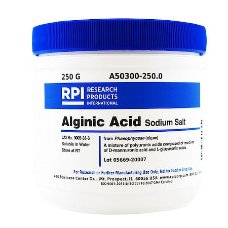 Alginic Acid, Sodium Salt, 250g MPN:A50300-250.0