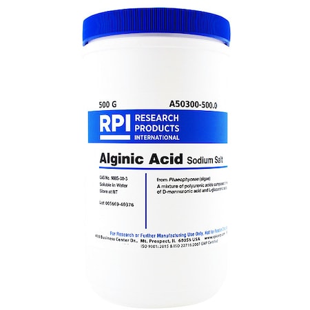 Alginic Acid, Sodium Salt, 500g MPN:A50300-500.0