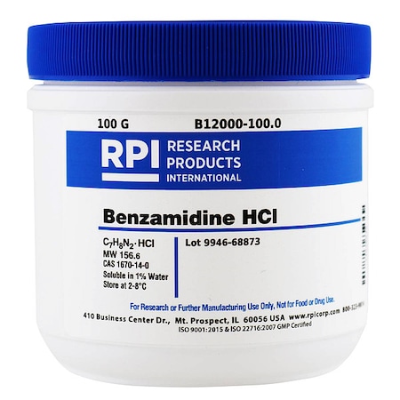 Benzamidine Hydrochloride, 100g MPN:B12000-100.0