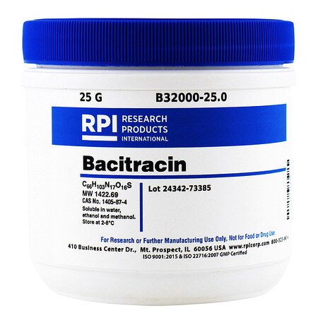 Bacitracin, 25g MPN:B32000-25.0