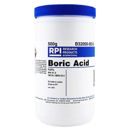 Boric Acid, 500g MPN:B32050-500.0
